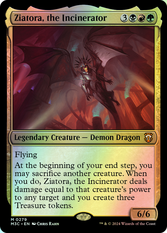 Ziatora, the Incinerator (M3C) #279 [EN/F] s/o