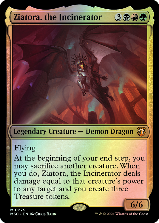 Ziatora, the Incinerator - Ripple Foil (M3C) #279 [EN/F] s/o