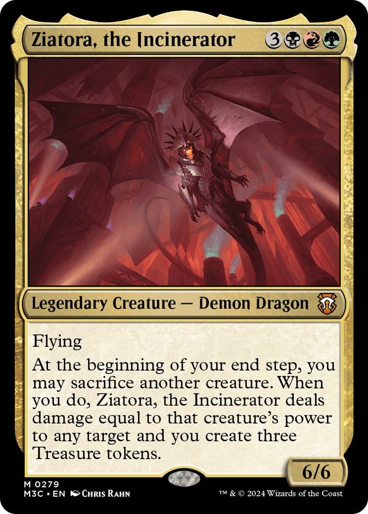 Ziatora, the Incinerator (M3C) #279 [EN/N] s/o