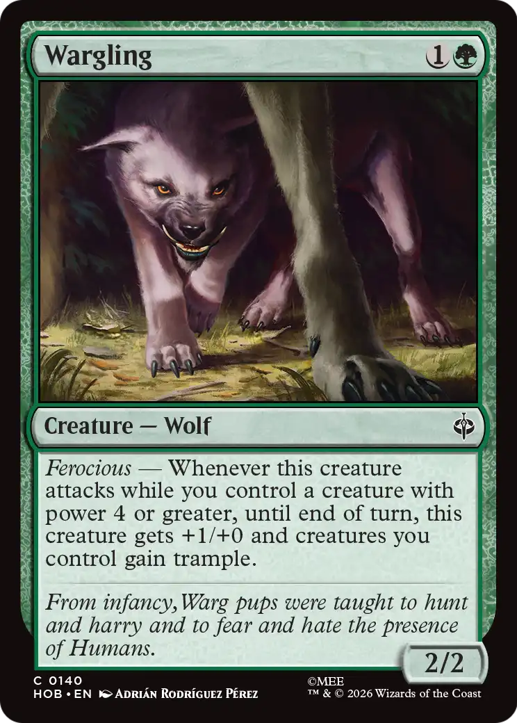 Wargling (HOB) #140 [EN/N]
