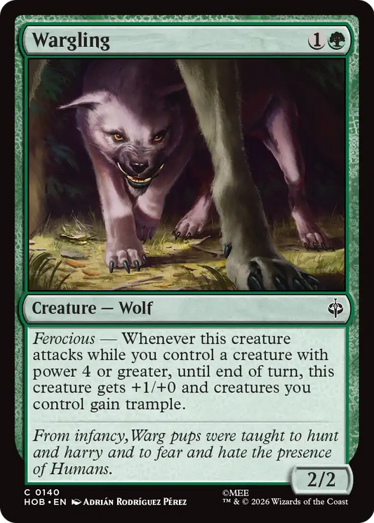 Wargling (HOB) #140 [EN/N]