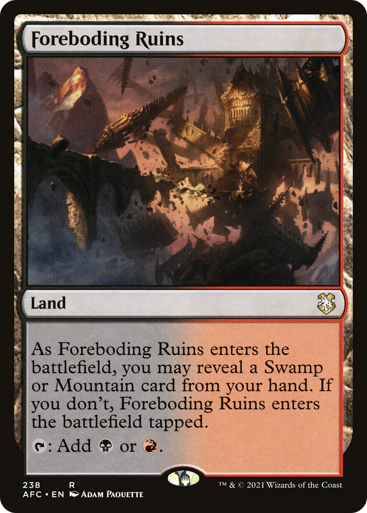 Foreboding Ruins (AFC) #238 [EN/N] s/o