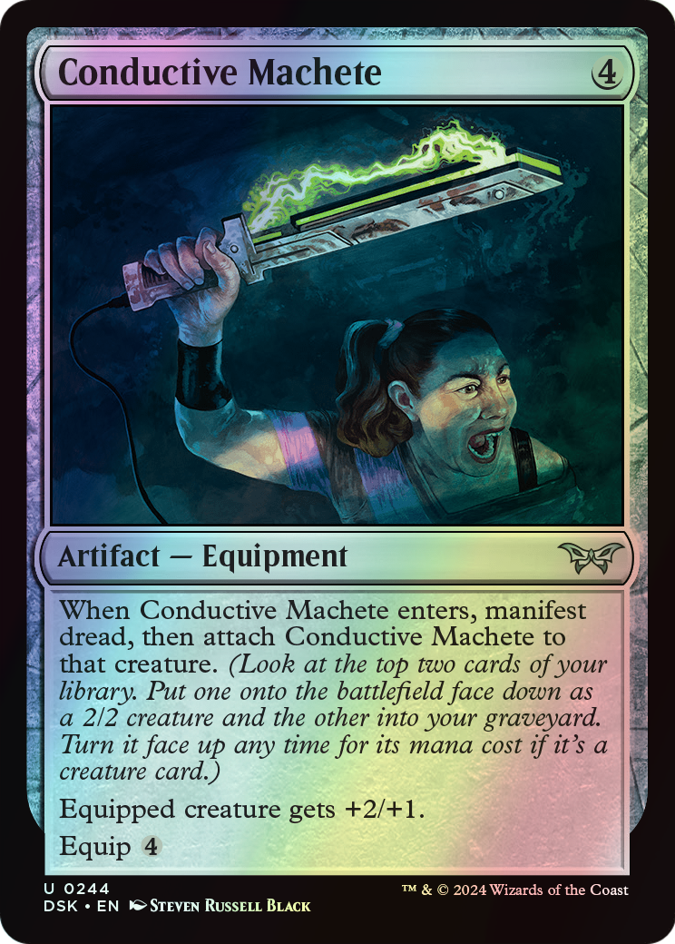 Conductive Machete (DSK) #244 [EN/F] s/o