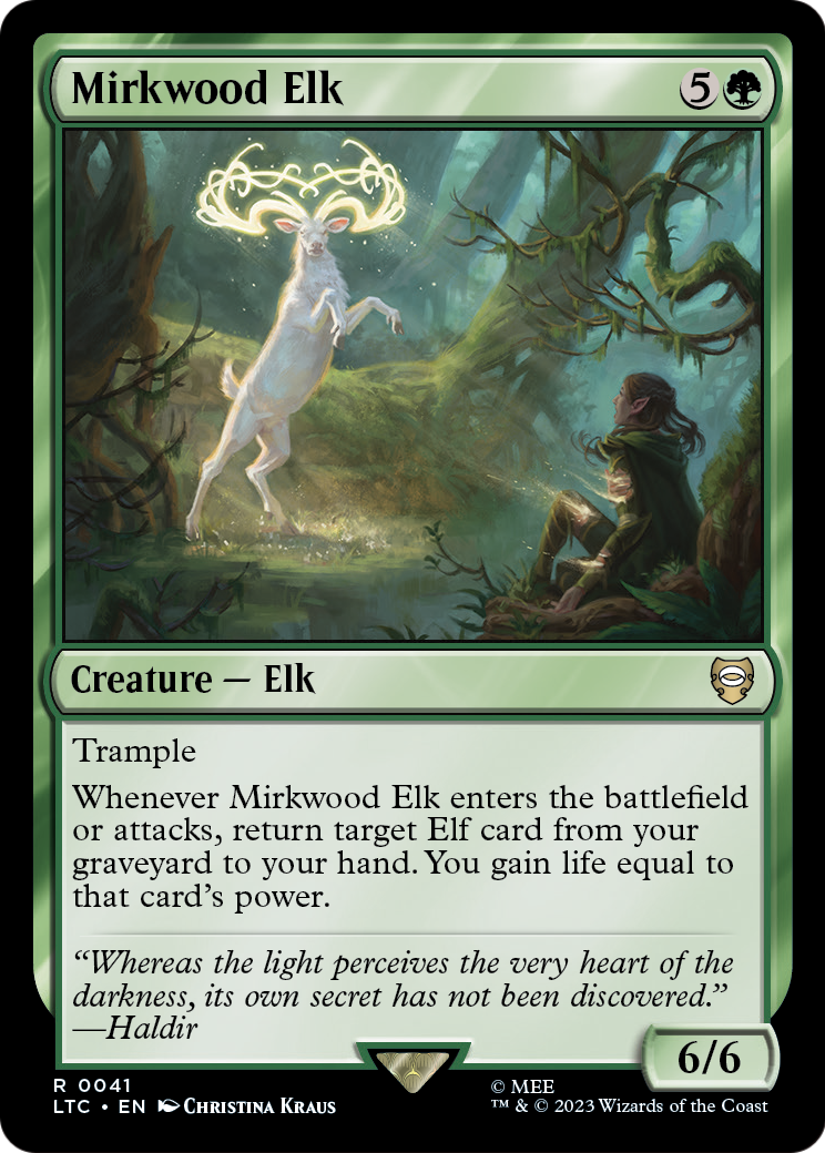 Mirkwood Elk (LTC) #41 [EN/N]