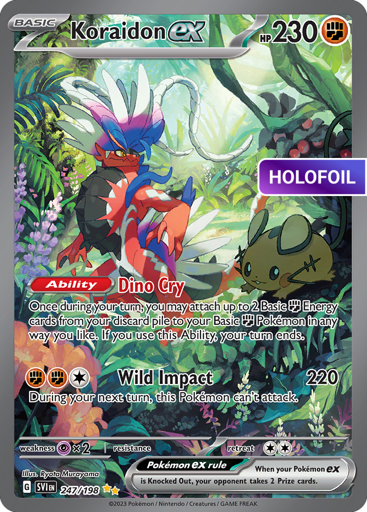 Koraidon ex (SVI) #247 [EN/H]