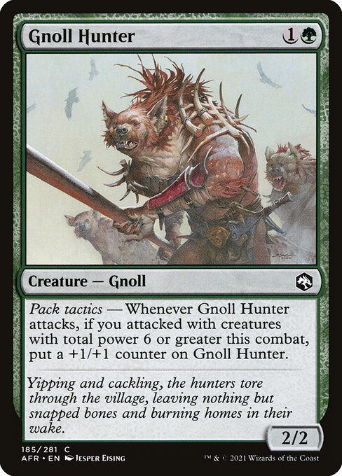 Gnoll Hunter (AFR) #185 [EN/N]