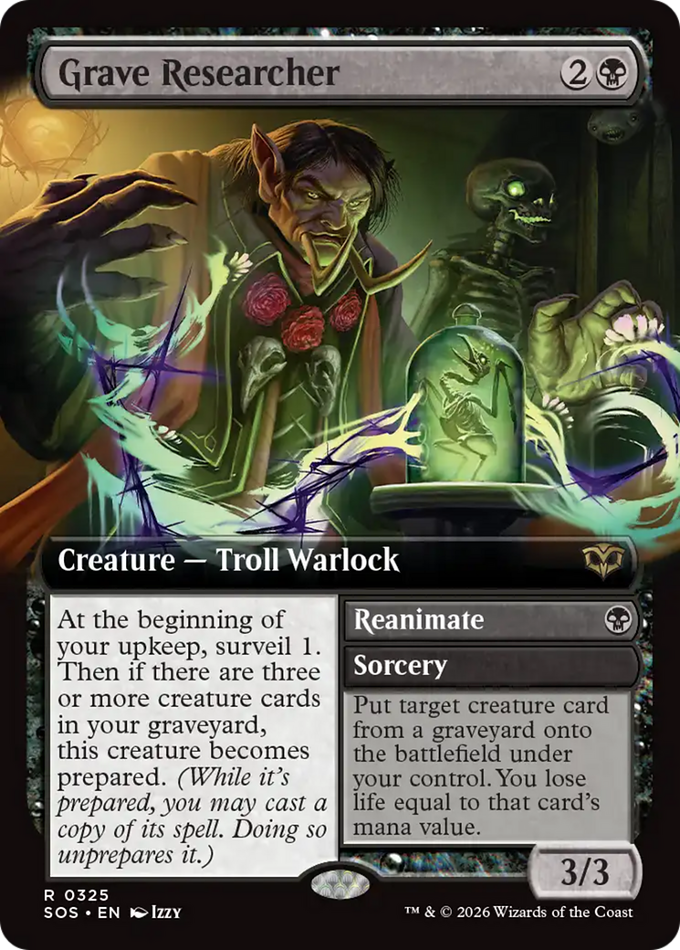 Grave Researcher // Reanimate (SOS) #325 [EN/N]