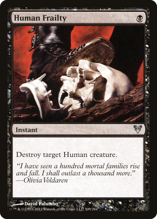 Human Frailty (AVR) #109 [EN/N] s/o