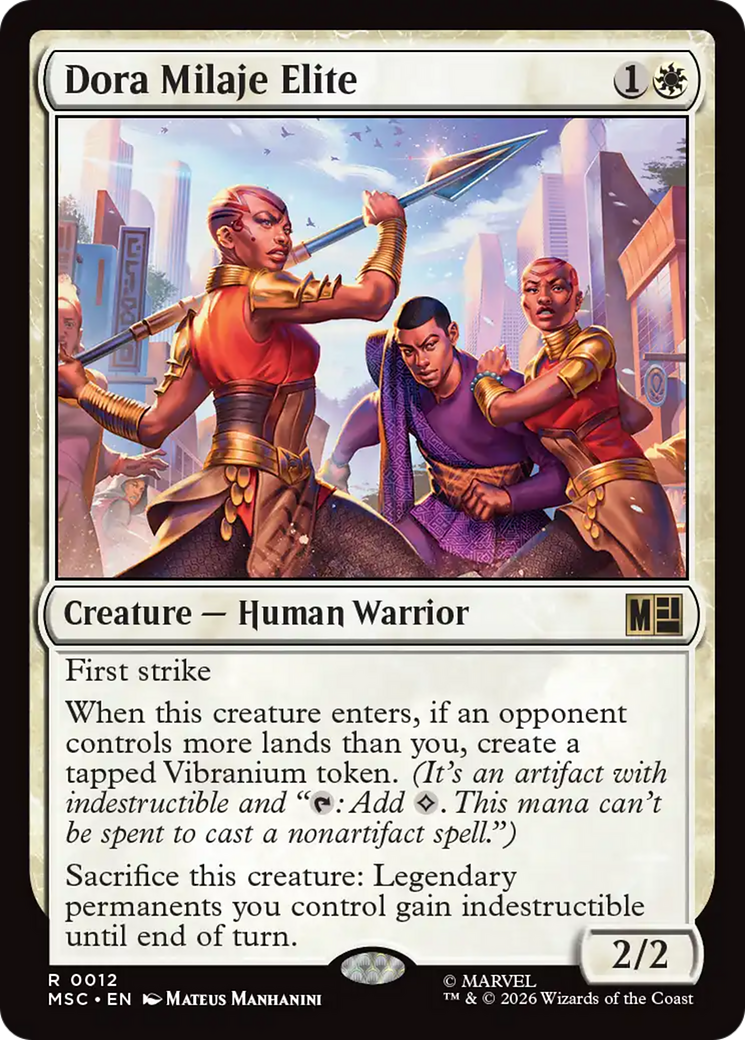 Dora Milaje Elite (MSC) #12 [EN/N]