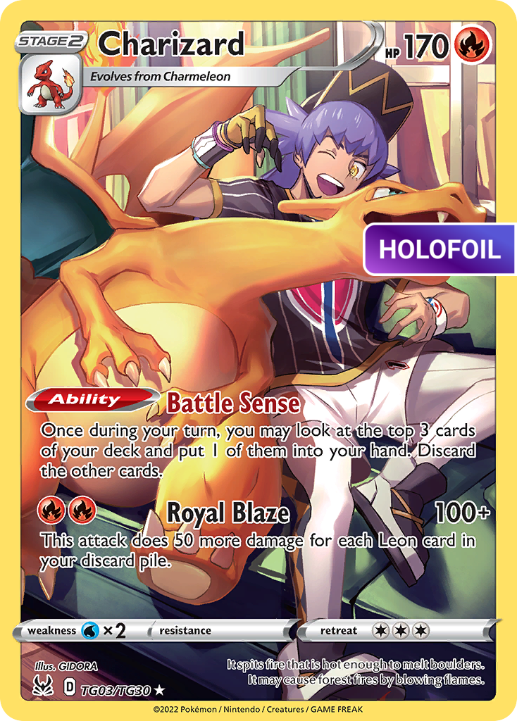 Charizard (LOR:TG) #TG03 [EN/H]