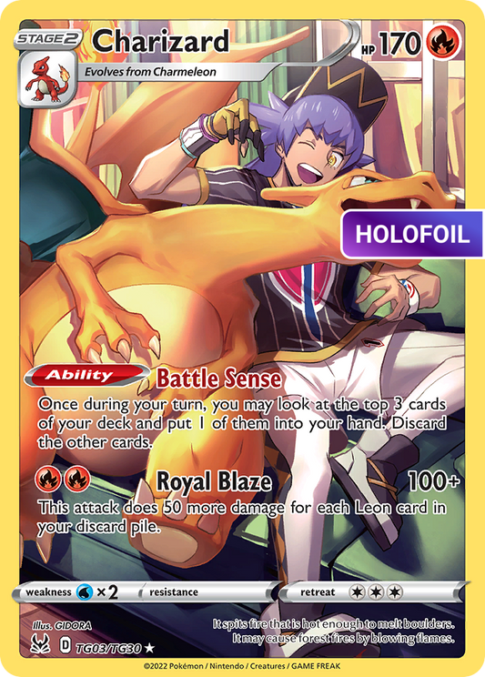 Charizard (LOR:TG) #TG03 [EN/H]