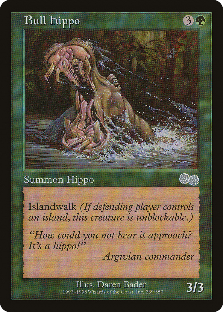 Bull Hippo (USG) #239 [EN/N]