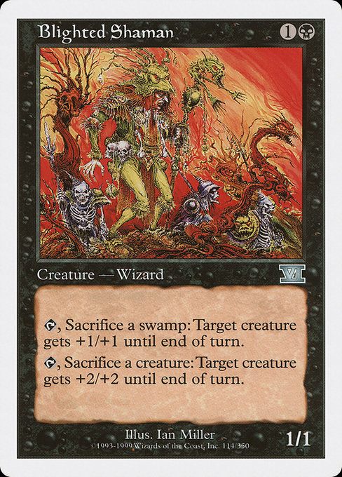 Blighted Shaman (6ED) #114 [EN/N]