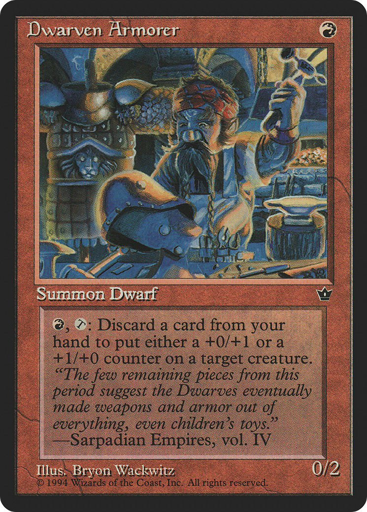 Dwarven Armorer (FEM) #50 [EN/N] s/o