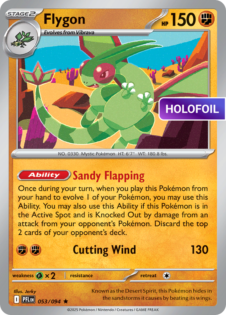 Flygon (PFL) #53 [EN/H] s/o