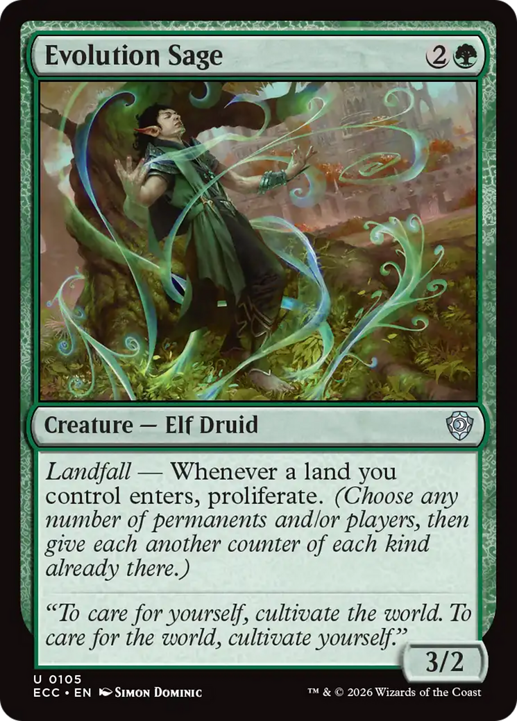 Evolution Sage (ECC) #105 [EN/N]