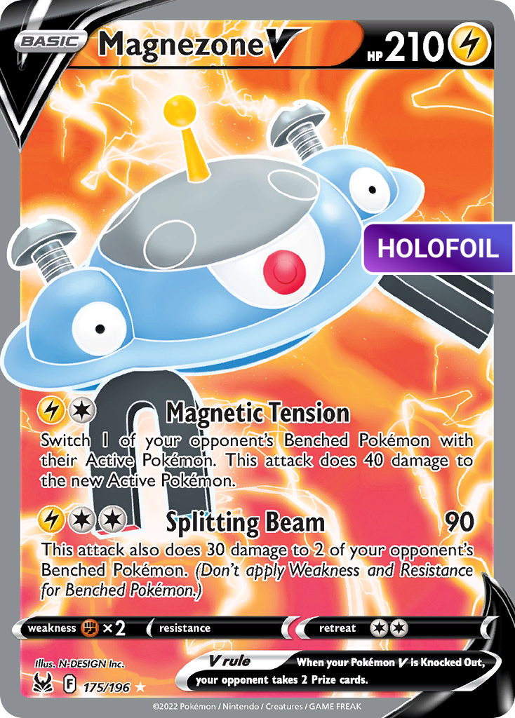 Magnezone V (Full Art) (LOR) #175 [EN/H]