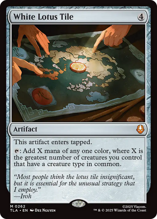 White Lotus Tile (TLA) #262 [EN/N]