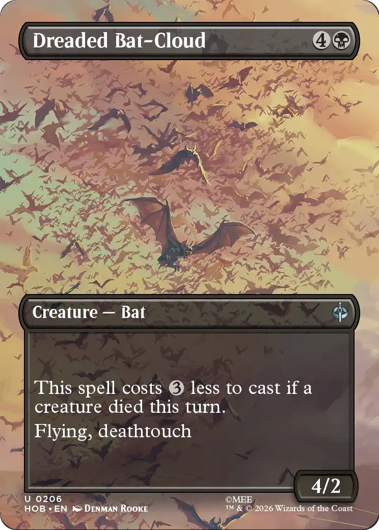 Dreaded Bat-Cloud (HOB) #206 [EN/N]