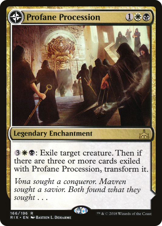 Profane Procession // Tomb of the Dusk Rose (RIX) #166 [EN/N]