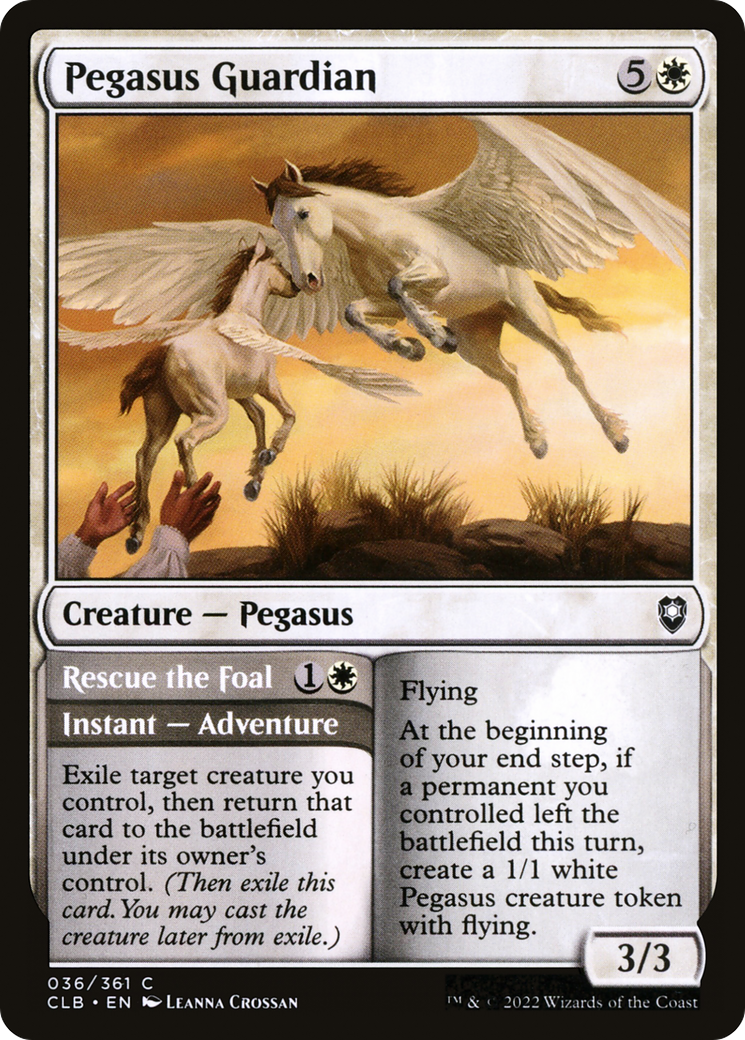 Pegasus Guardian // Rescue the Foal (CLB) #36 [EN/N]