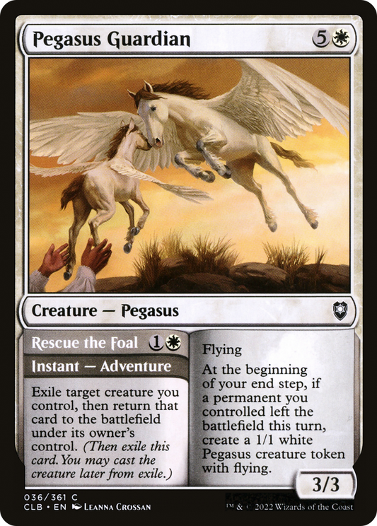 Pegasus Guardian // Rescue the Foal (CLB) #36 [EN/N]