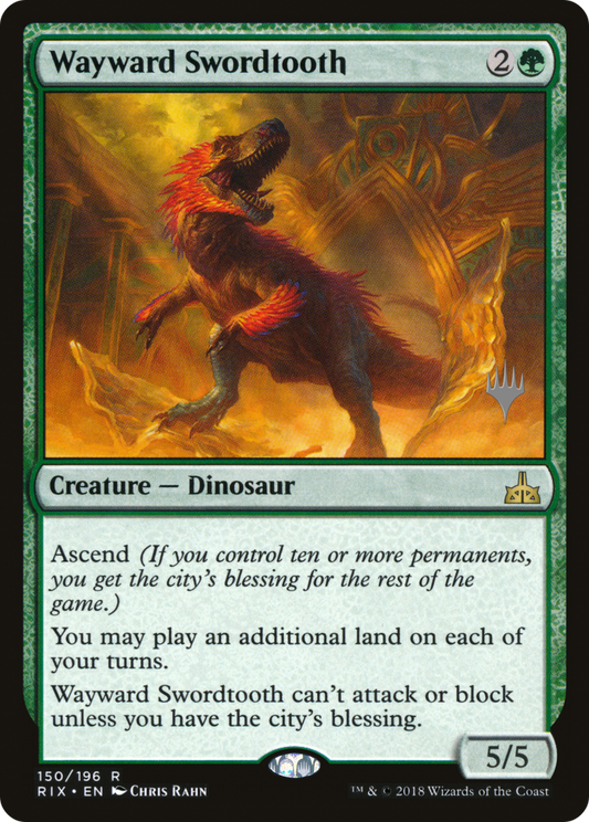 Wayward Swordtooth (PRIX) #150p [EN/N] s/o