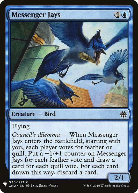 Messenger Jays (PLST) #CN2-35 [EN/N]