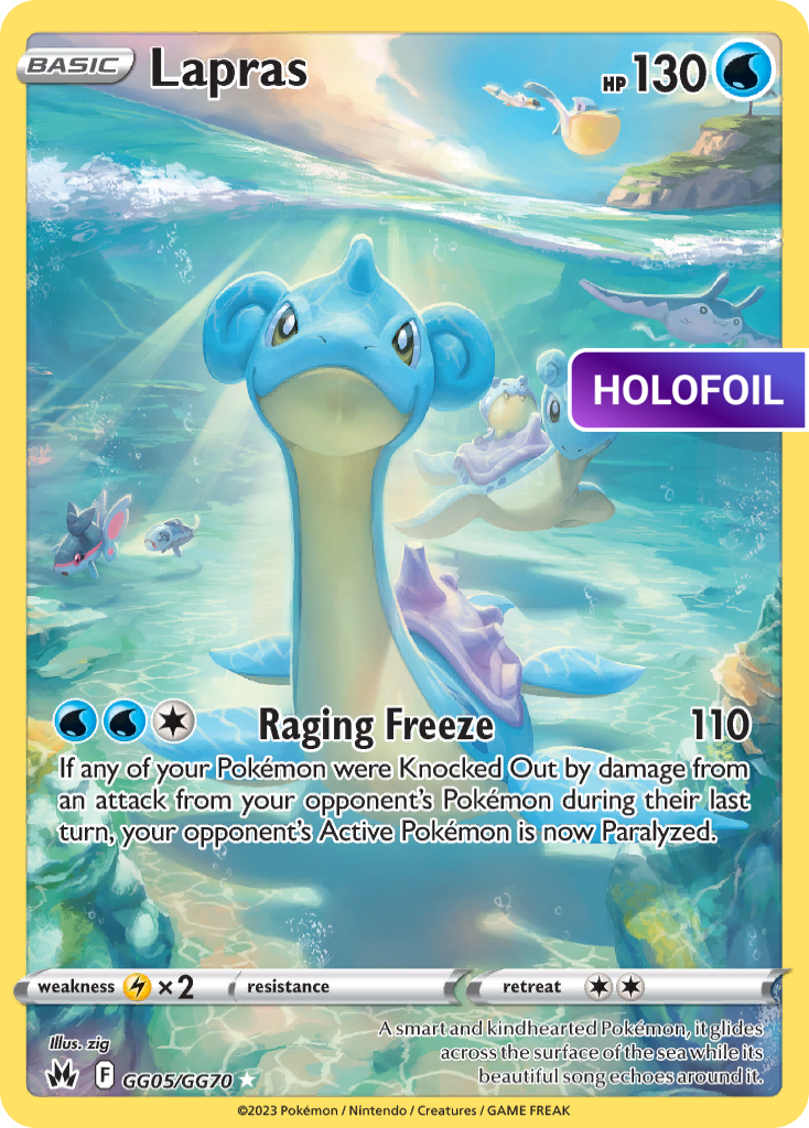 Lapras (CRZ:GG) #GG05 [EN/H]
