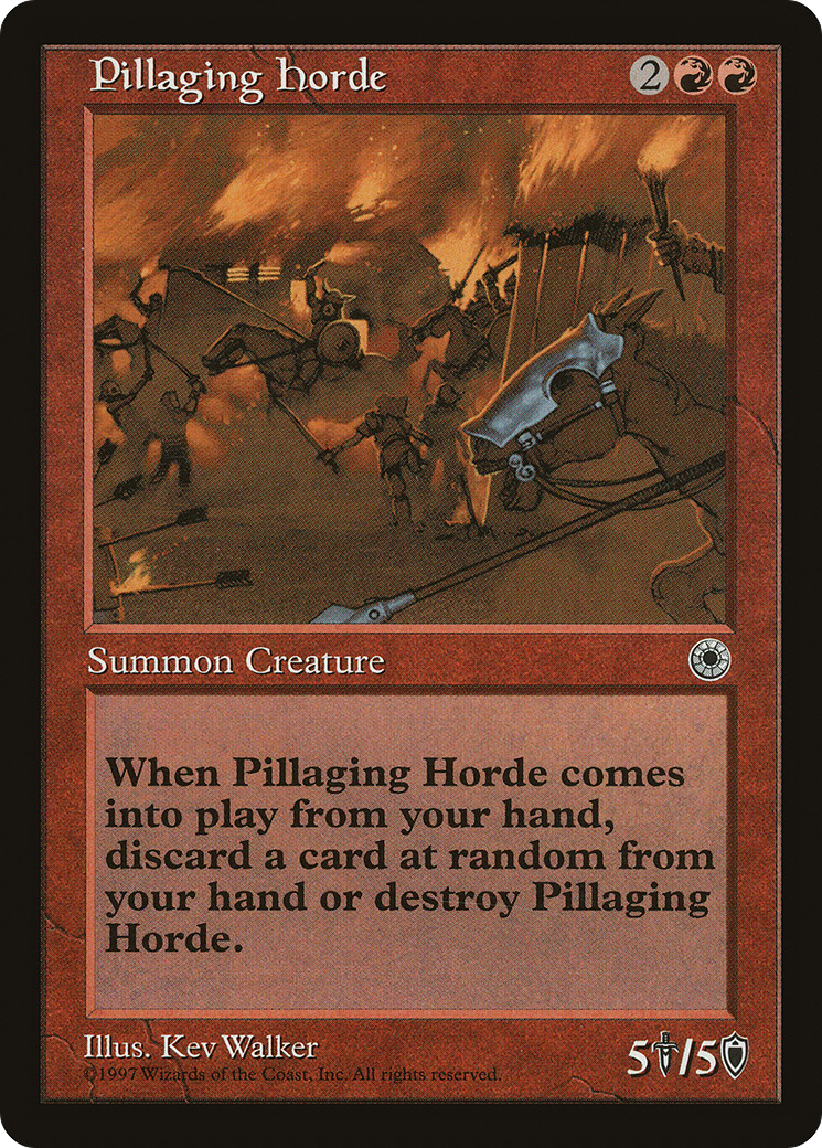 Pillaging Horde (POR) #142 [EN/N] s/o
