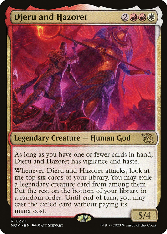 Djeru and Hazoret (MOM) #221 [EN/N] s/o