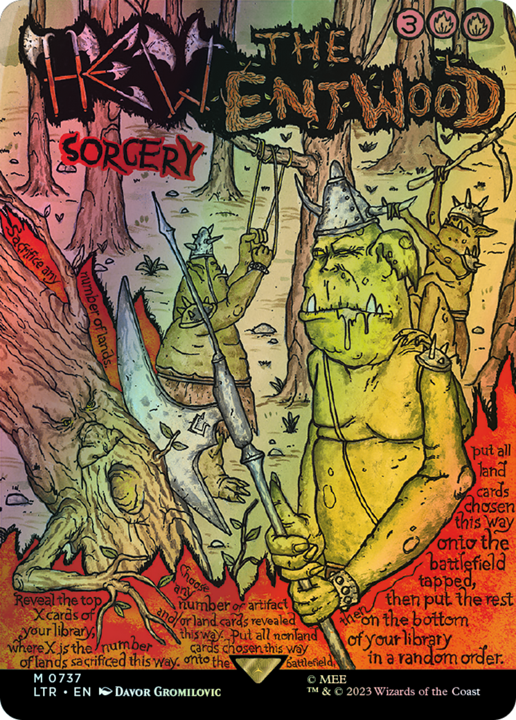 Hew the Entwood (LTR) #737 [EN/F] s/o