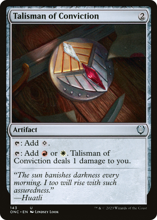 Talisman of Conviction (ONC) #143 [EN/N] s/o