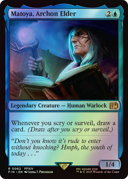 Matoya, Archon Elder (FIN) #62 [EN/F] s/o