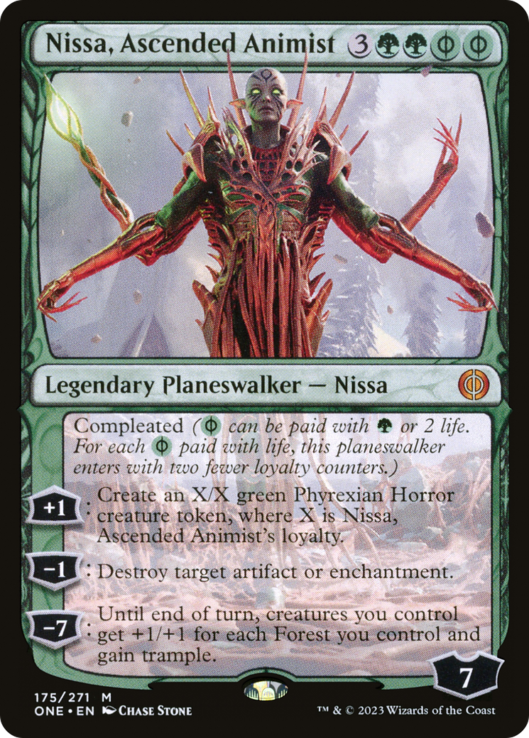 Nissa, Ascended Animist (ONE) #175 [EN/N]
