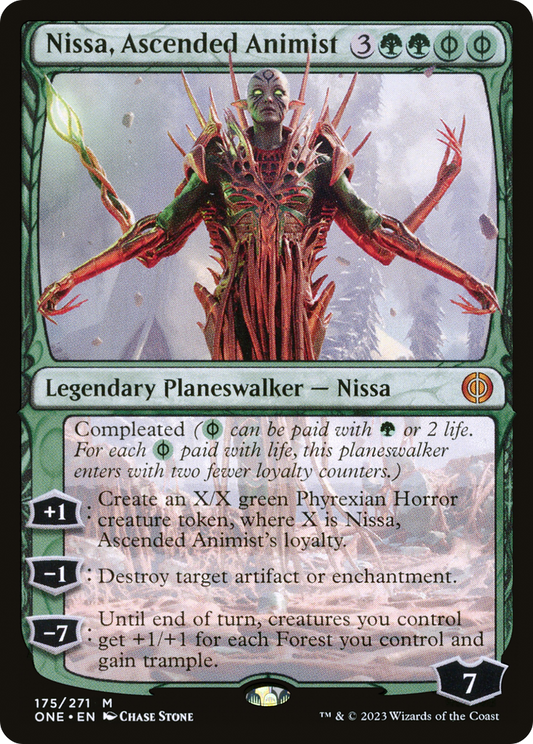 Nissa, Ascended Animist (ONE) #175 [EN/N]
