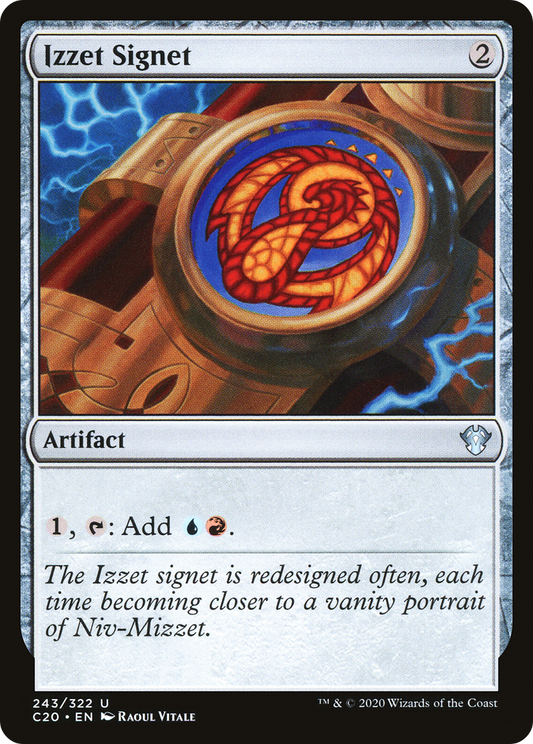 Izzet Signet (C20) #243 [EN/N] s/o