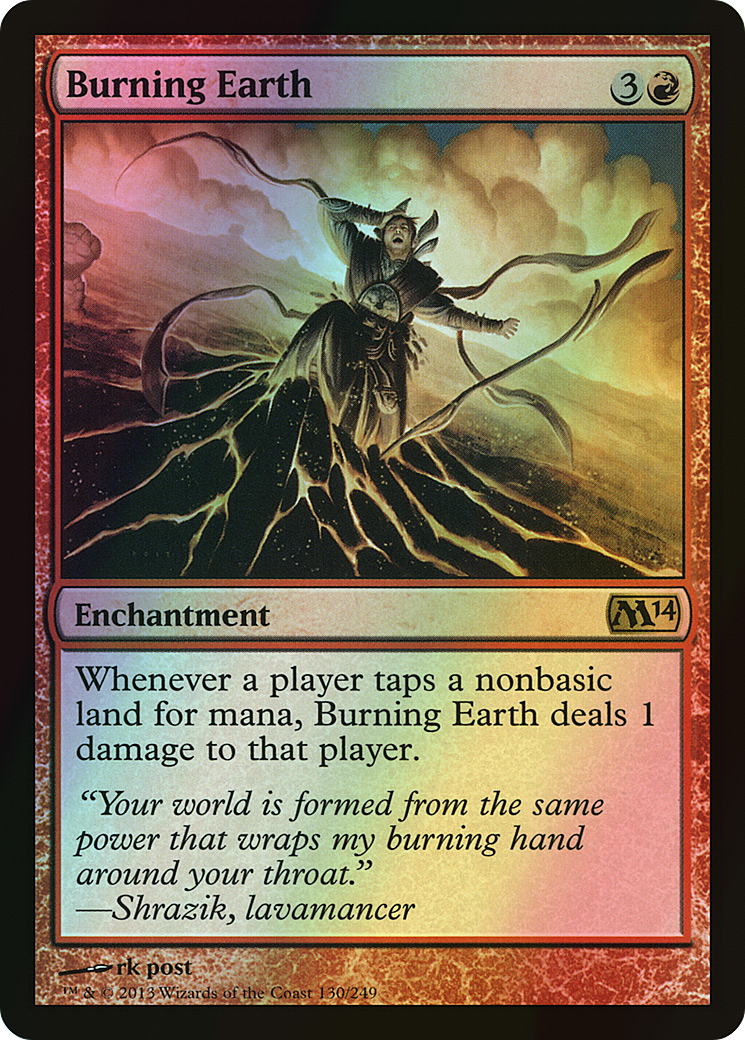 Burning Earth (M14) #130 [EN/F]