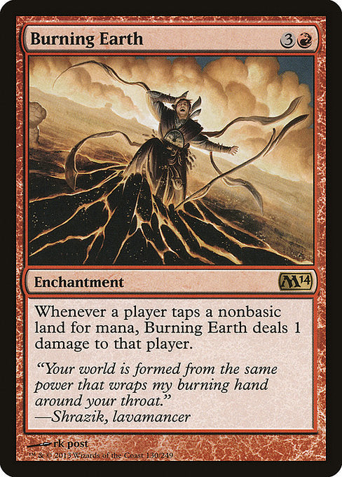 Burning Earth (M14) #130 [EN/N] s/o