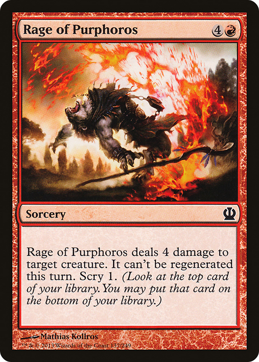 Rage of Purphoros (THS) #137 [EN/N]