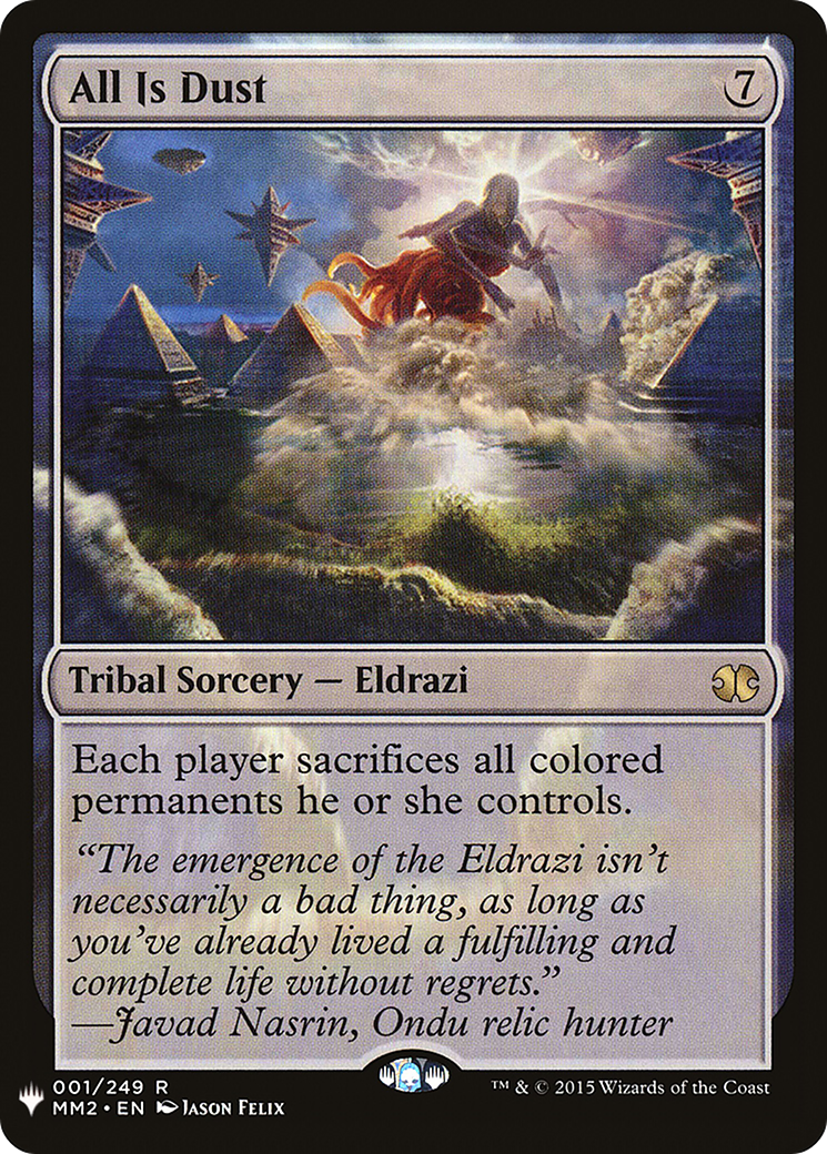 All Is Dust (PLST) #MM2-1 [EN/N] s/o