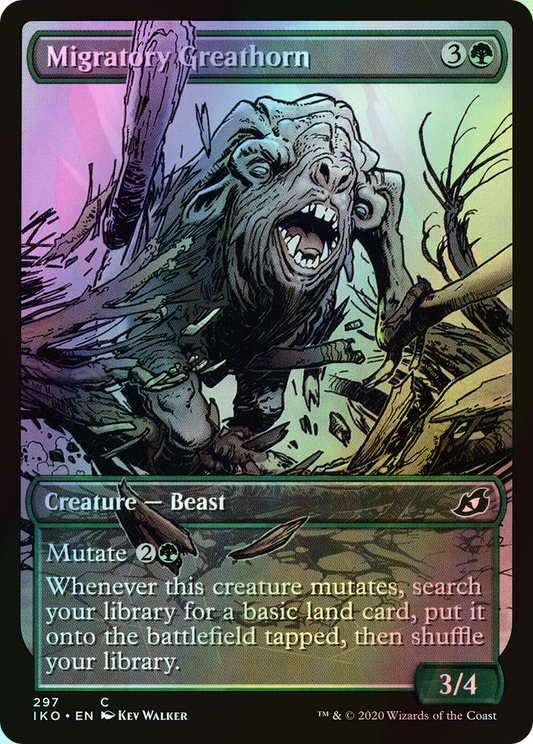 Migratory Greathorn (IKO) #297 [EN/F] s/o