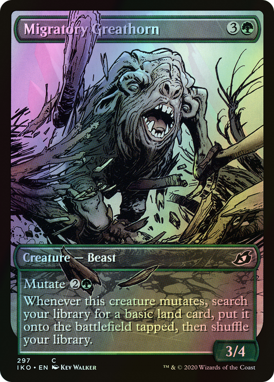 Migratory Greathorn (IKO) #297 [EN/F] s/o