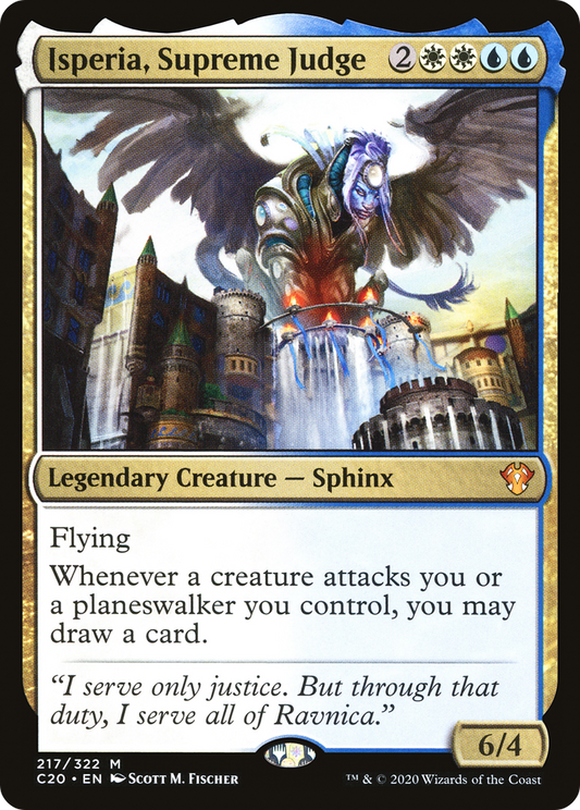 Isperia, Supreme Judge (C20) #217 [EN/N] s/o
