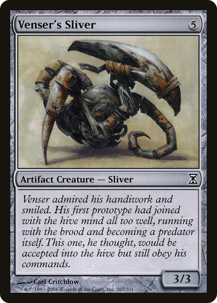 Venser's Sliver (TSP) #267 [EN/N]