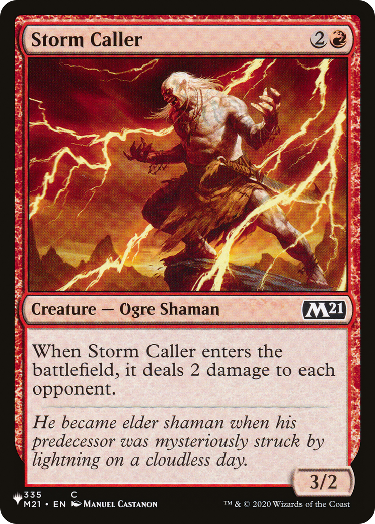 Storm Caller (PLST) #M21-335 [EN/N]