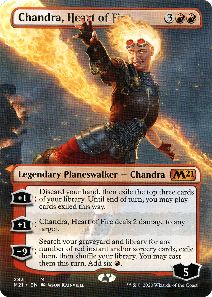 Chandra, Heart of Fire (M21) #283 [EN/N]