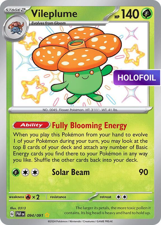 Vileplume (PAF) #094 [EN/H] s/o