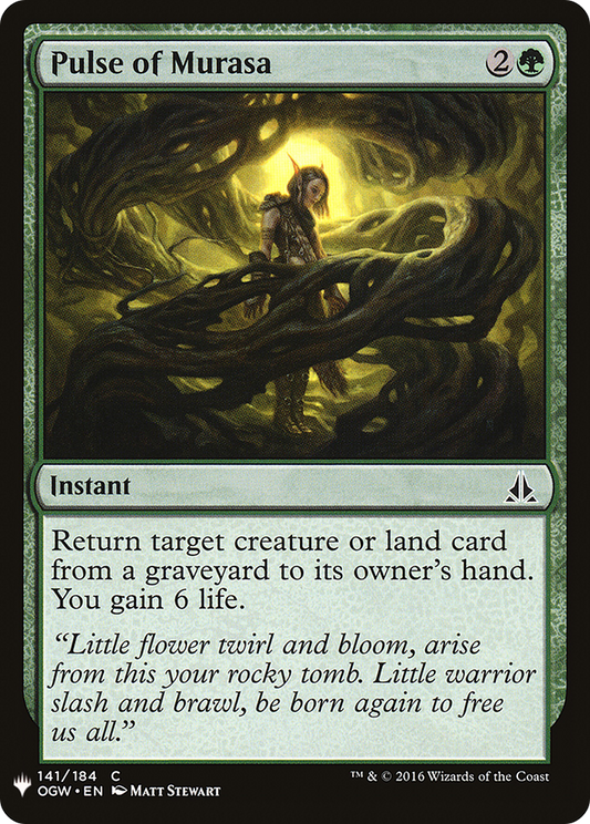 Pulse of Murasa (PLST) #OGW-141 [EN/N] s/o