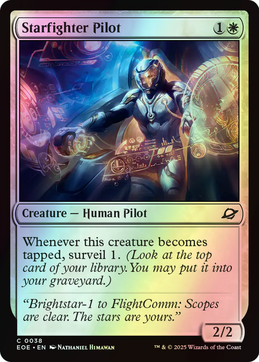 Starfighter Pilot (EOE) #38 [EN/F] s/o